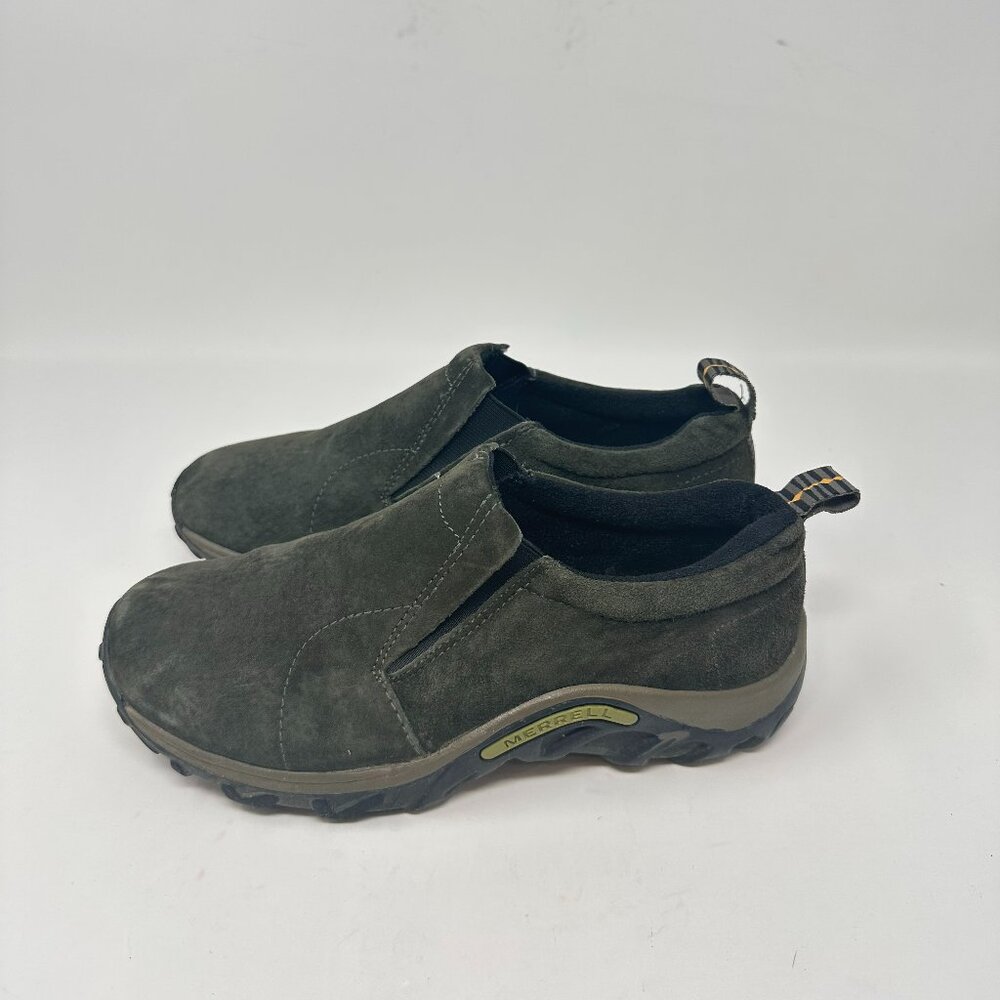 Merrell Shoes Youth 4.5 Jungle Moc Forest Night